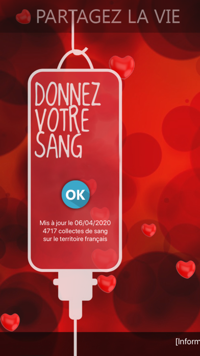 Screenshot #2 pour Donnez votre sang