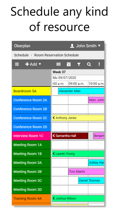 Screenshot 3 of Oberplan - Resource Planner App
