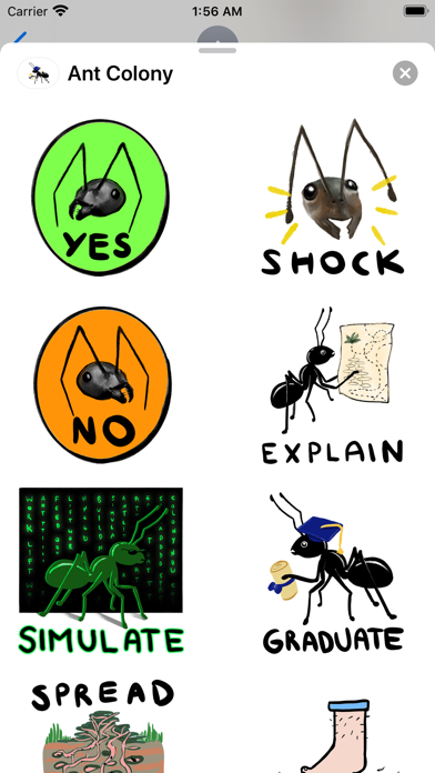 Ant Colony Stickers screenshot 2