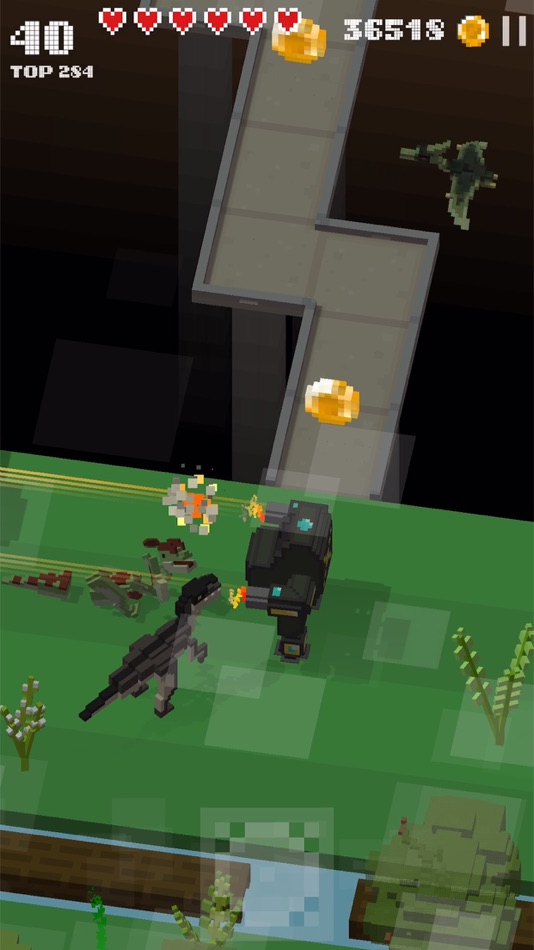 #6. Jurassic Hopper 2 (iOS) 由: Wizard Games Inc