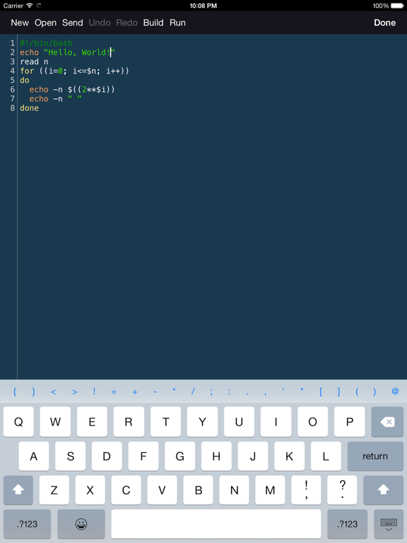 Screenshot #4 pour Bash Programming Language