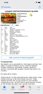 Madopskrifter.nu - Madplanen screenshot #2 for iPhone