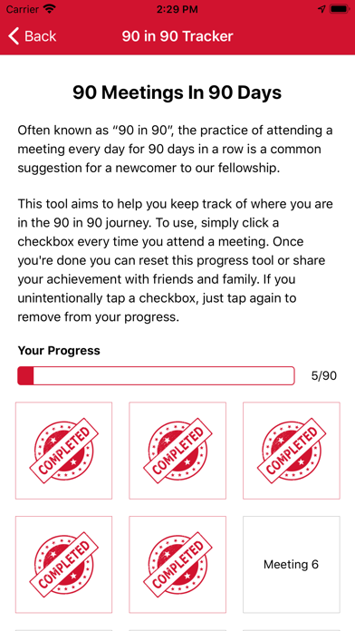 Meeting Finder Screenshot