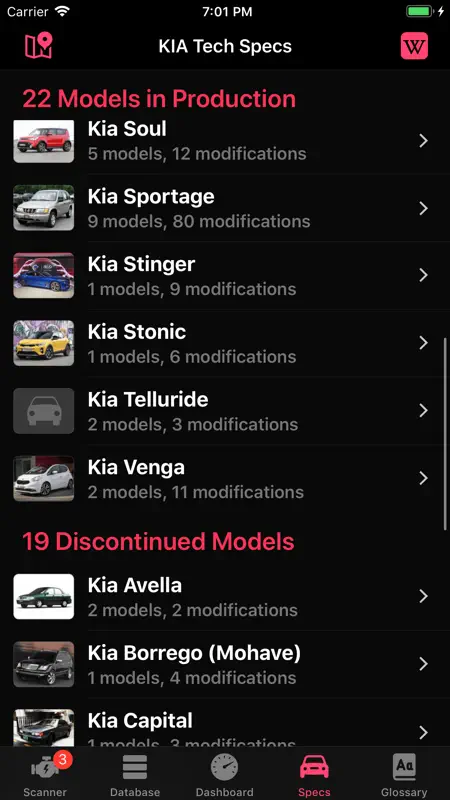 KIA OBD App screenshot 8 of 10