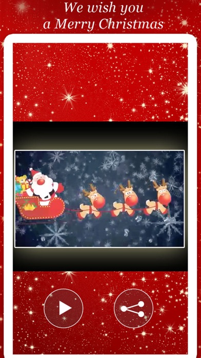 Merry Christmas Greeting Video screenshot 4