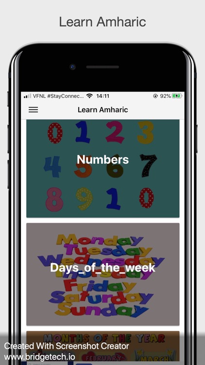 Learn Amharic language - Ethio