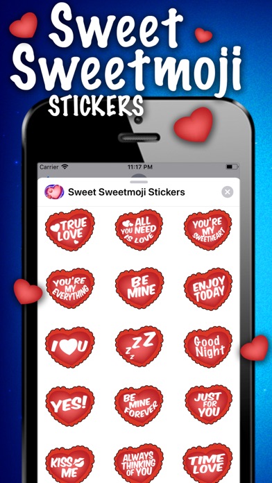 Screenshot #3 pour Sweet Sweetmoji Stickers