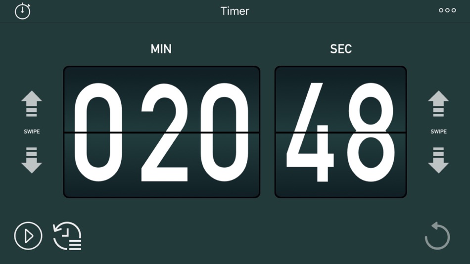 #1. Flip Timer & stopwatch (iOS) Podle: 书勇 贾