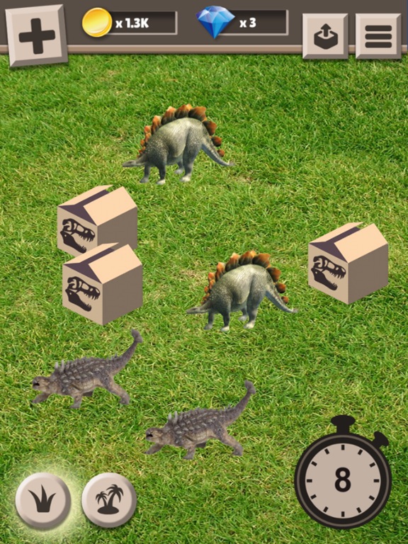 Screenshot #4 pour Unknown planet: Dino evolution