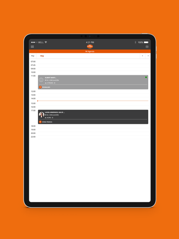 Autoescuela Lara iPad screenshot