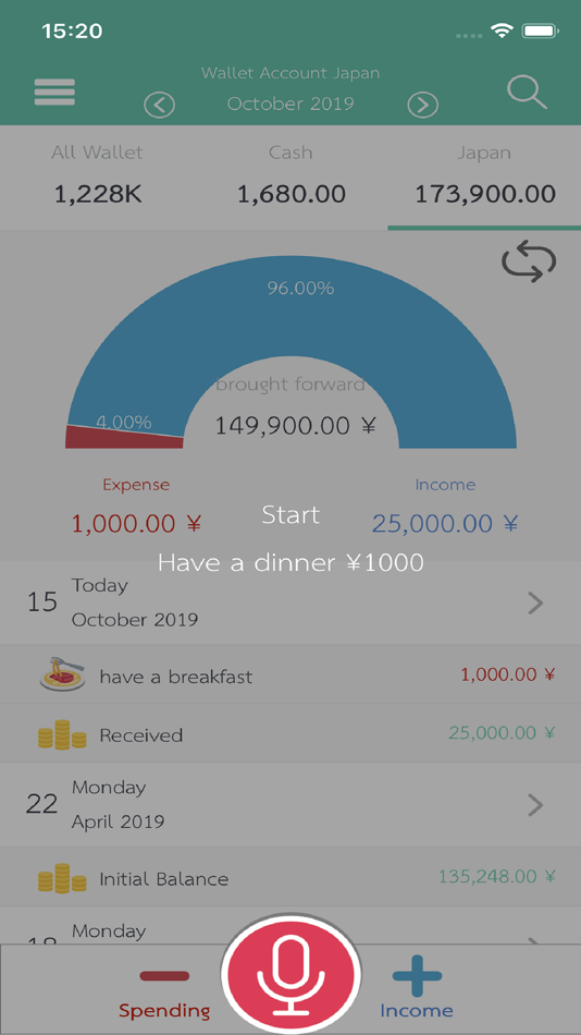 #2. MeTang (Expense Manager) (iOS) By: BIGHEAD CREATIVE COMPANY LIMITED
