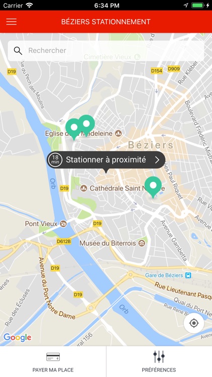 Béziers Stationnement