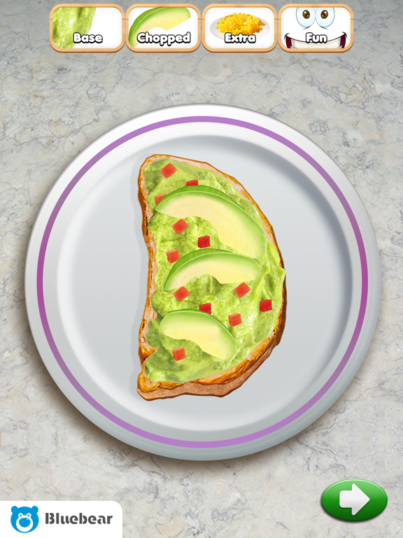 Avocado Toast Maker iPad screenshot 5 - Games app
