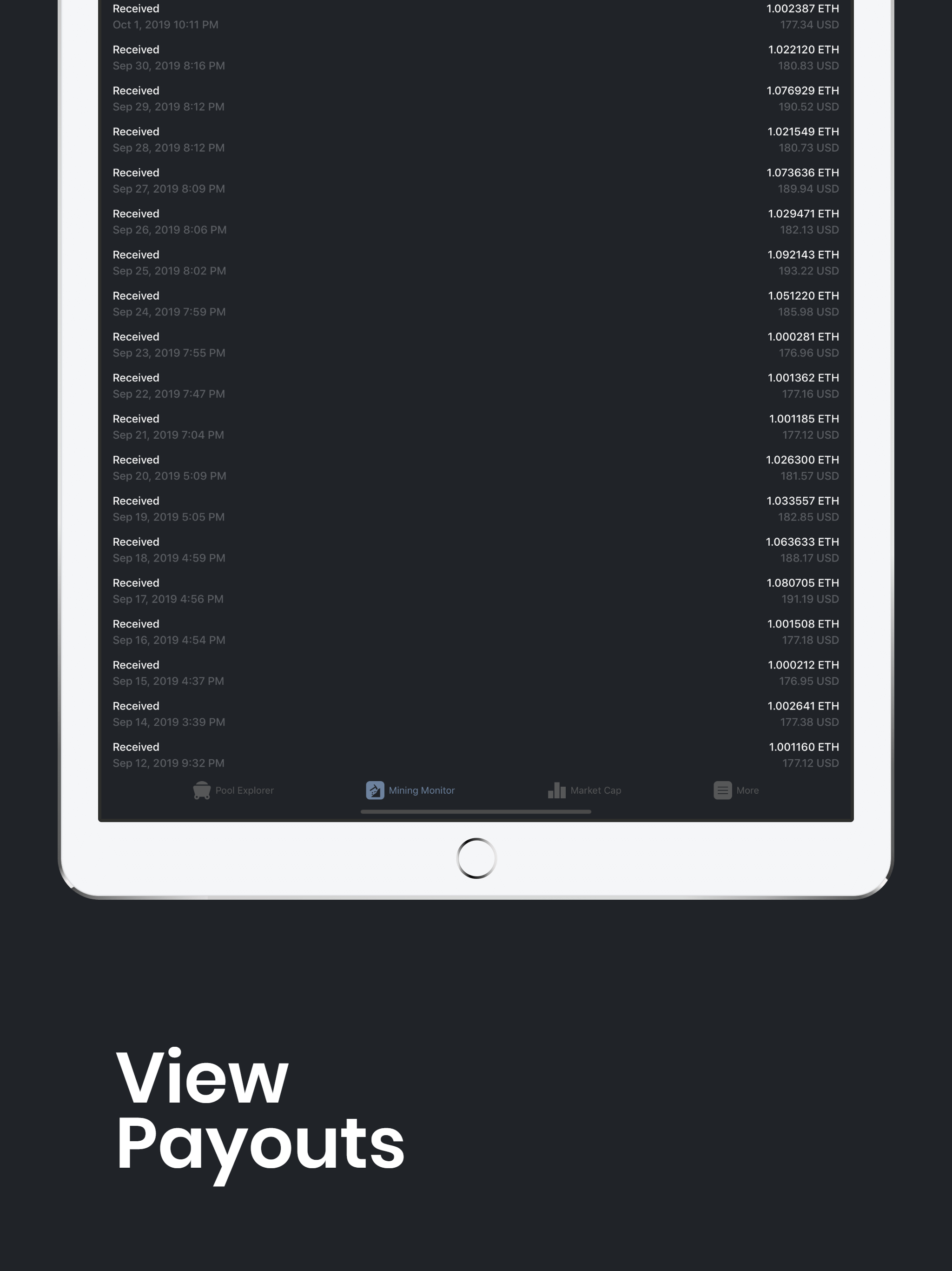 Blockwatch X - Mining Monitor screenshot 12
