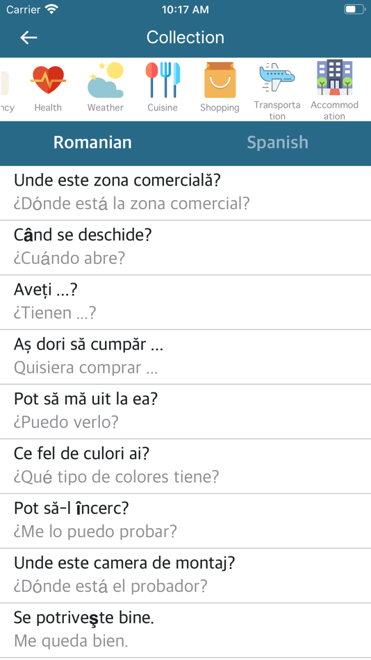 Romanian Spanish Dictionary - 1.0 - (iOS)