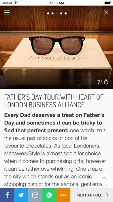 Menswear Style iPhone screenshot 3 - Lifestyle app