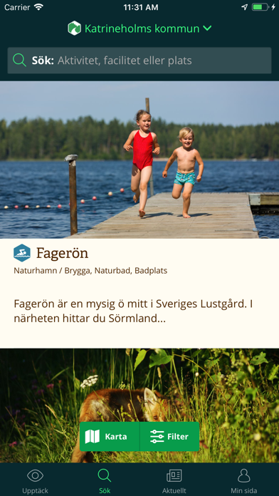 Katrineholms Naturkarta Screenshot