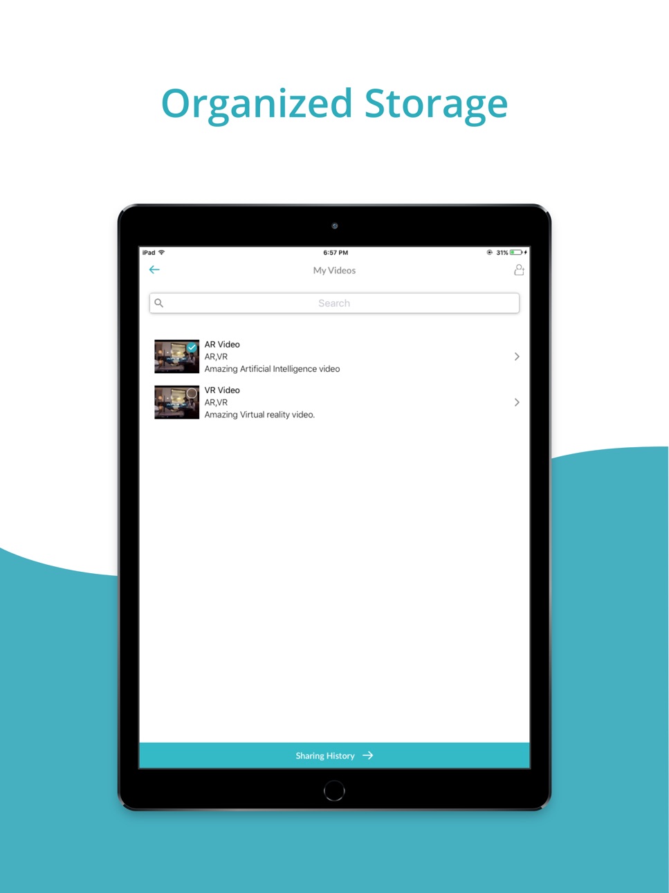 iPad screenshot