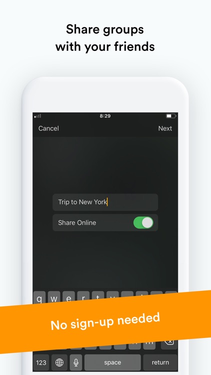 Splid – Split group bills