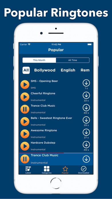 Ringtones for iPhone∙ screenshot 2