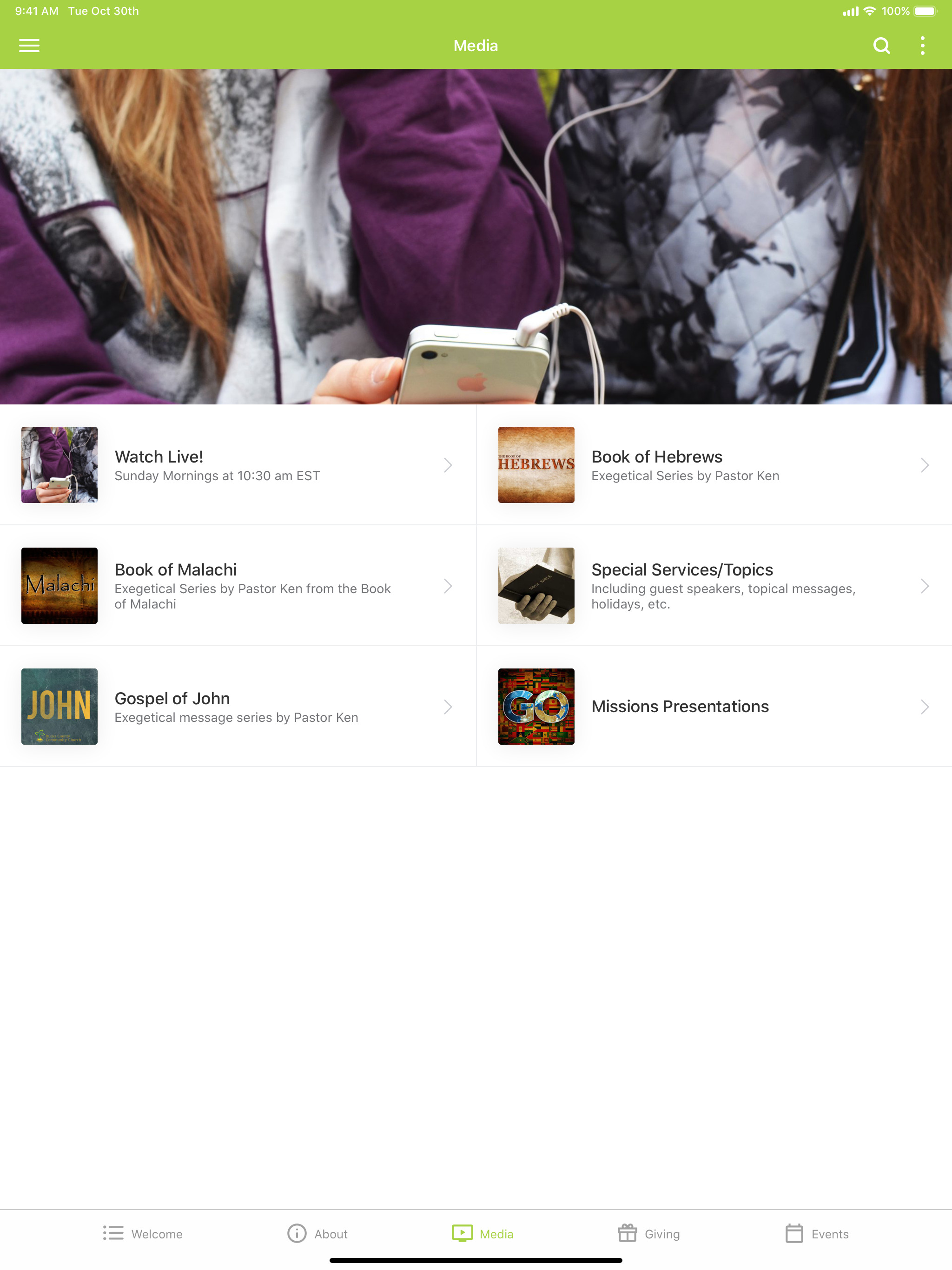 Bucks County Community Church screenshot 5