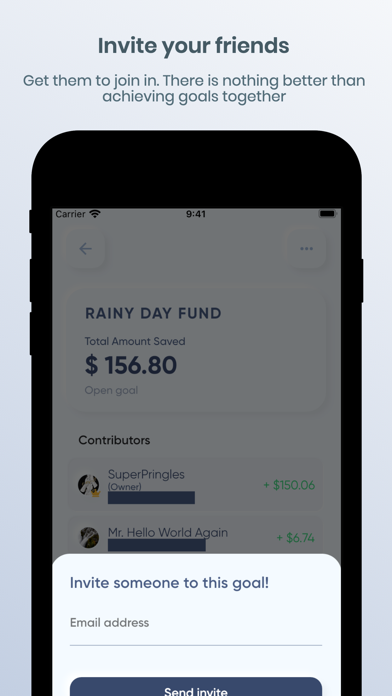 Screenshot #3 pour Reify - Achieve Saving Goals