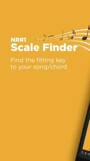 Capture d'écran de Key Finder - Musical Scales sur iPhone 1