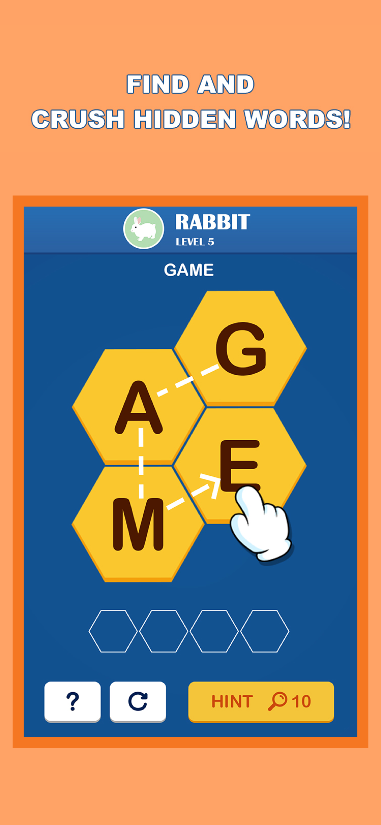 Wordful Hexa-Brain Word Search