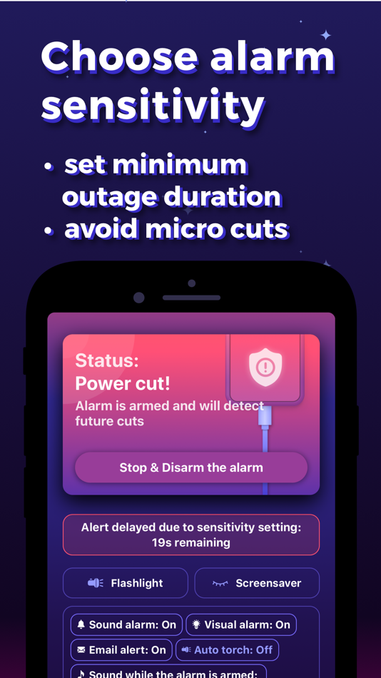 #3. Power Failure & Outage Alarm (iOS) 由: Lesya Verbina