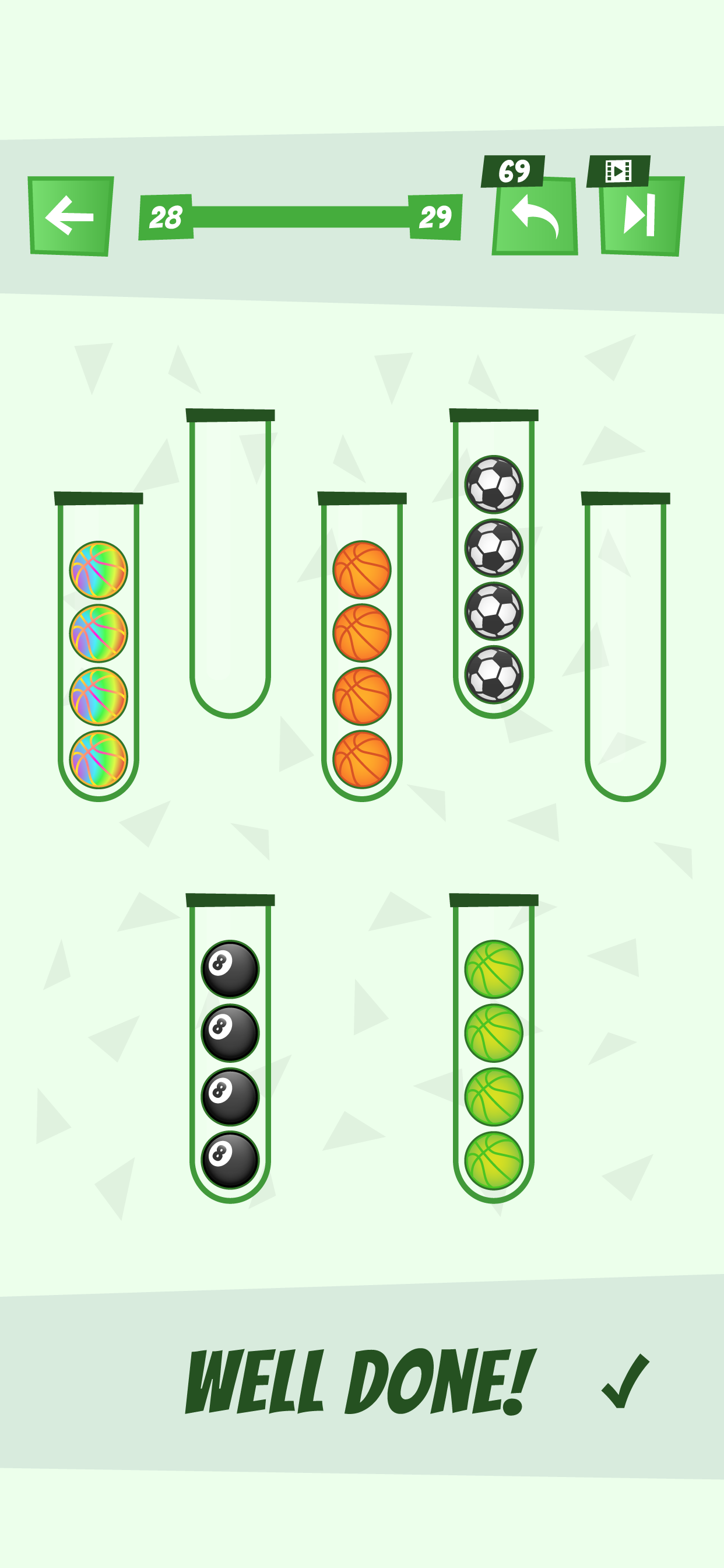 Sorty Ball Color Puzzle Game