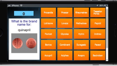 Top 200 Drug Matching Game Screenshot