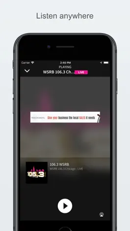 Game screenshot SOUL 106.3 WSRB apk