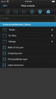 VLC Streamer Pro iphone resimleri 2