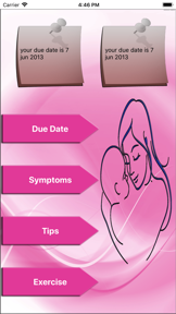 Pregnancy Due Date screenshot