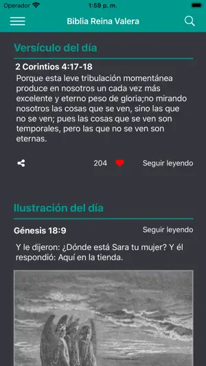 Biblia Reina Valera Ilustrada screenshot 1