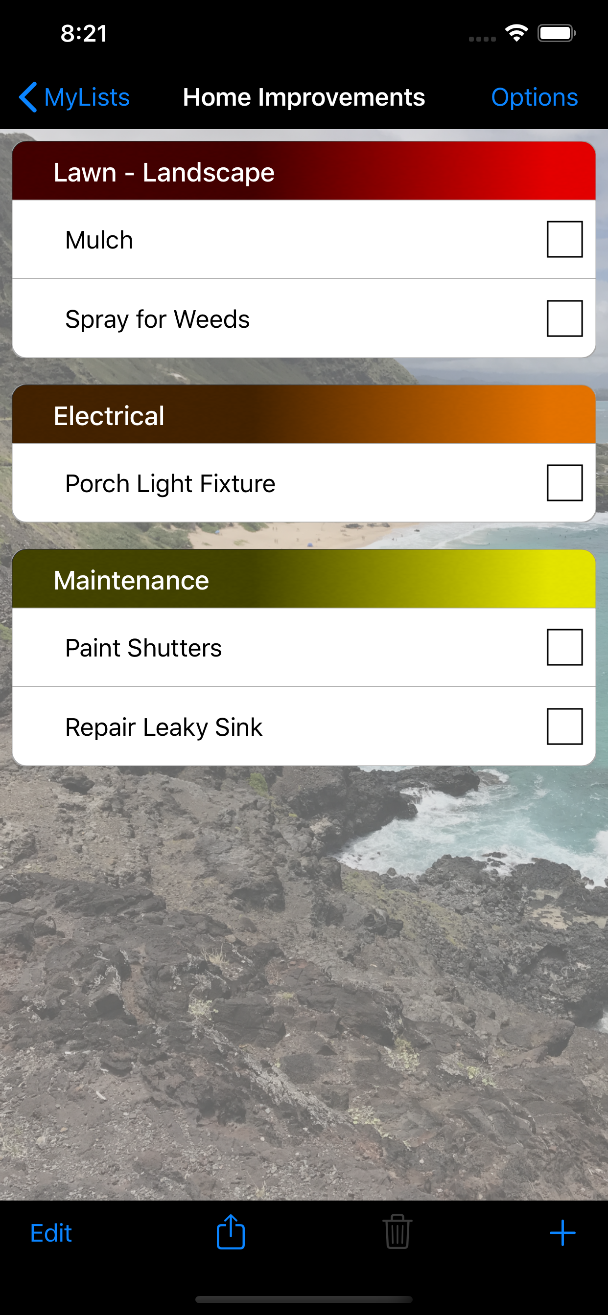 MyList - Shopping & Check List screenshot 4