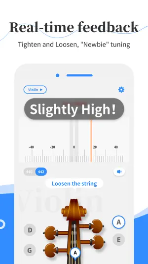 Simply Tuner - Violin, Cello screenshot 3