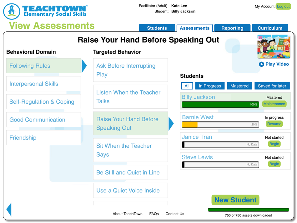 #3. TeachTown Social Skills (iOS) 由: TeachTown - a division of Jigsaw Learning, Inc.