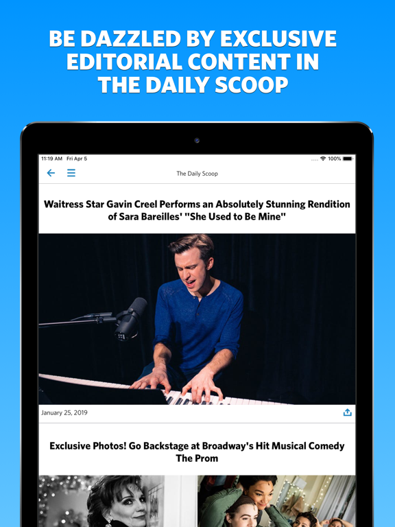 Screenshot #6 pour BroadwayBox.com - NYC
