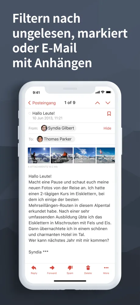 E-Mail App für Gmail