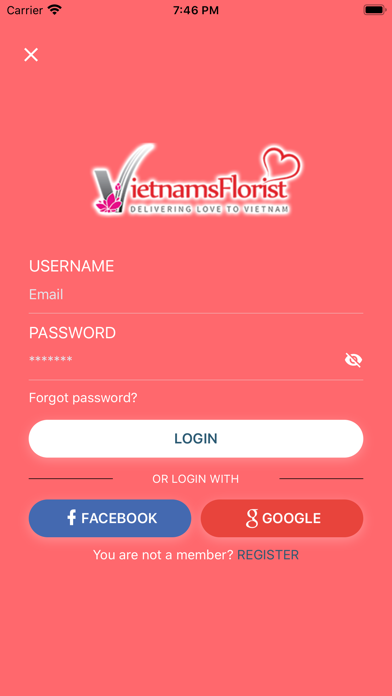 App screenshot