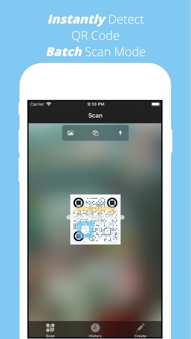 Screenshot #1 pour QR Code Reader+ QRCode Scanner