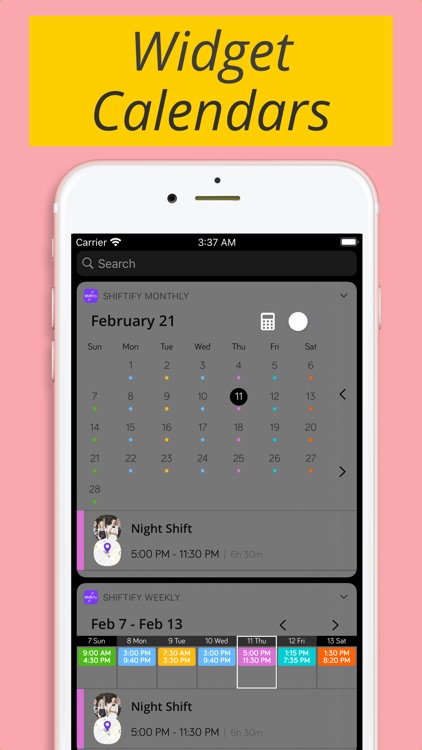 Shiftify - Shift Work Calendar screenshot-4