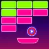 Neon brick breaker PRO