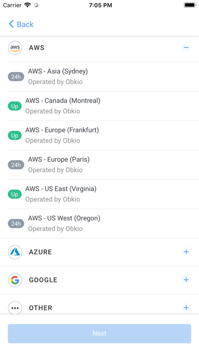 Obkio Screenshot