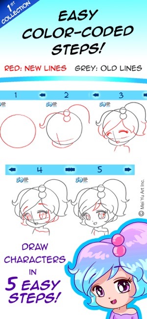 Draw Quick & Easy 50 Boy's Hair: How to Draw Anime Manga Step by Step - Drawing  book for Beginners - Cartoon Art Lessons Character Design for Kids, Teens,  Adults by Mei Yu