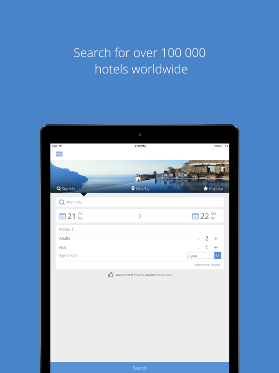 Screenshot #4 pour HEI Online Hotel Reservations