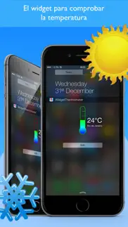widget termometro ambiente iphone capturas de pantalla 2