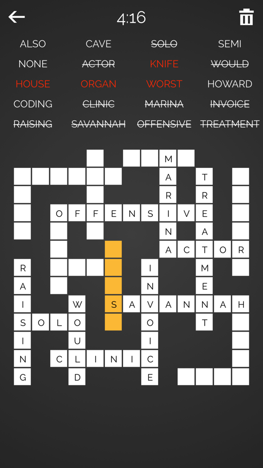 #1. Word Fit : Fill-it-in (iOS) 由: Hakan Bagci