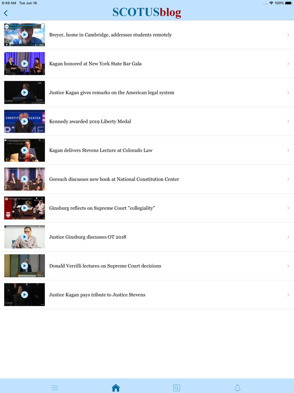 Screenshot #6 pour SCOTUSblog